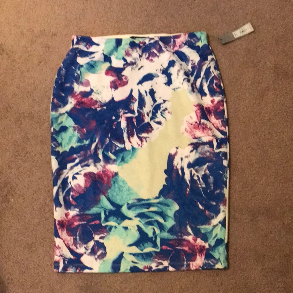 Pencil Skirt - Multicolor NBW - New With Tags